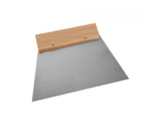 Fijne lijmkam geschikt voor pvc vloer