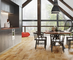 Grenen Houten Vloer Rustiek B-kwaliteit