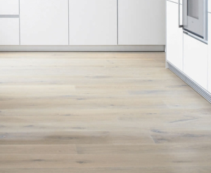 Lamelparket Rustiek 19cm breed Whitewash 3mm Eiken Toplaag