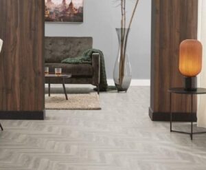 Lijm PVC visgraat Ambiant Spigato 2533 light grey