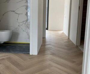 Lijm pvc Ambaint visgraat spigato smal 5504 beige