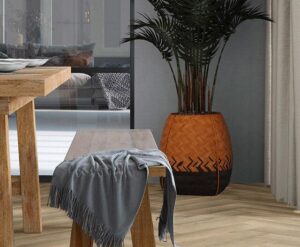 Lijm PVC visgraat Vivafloors Donker Eiken 6850