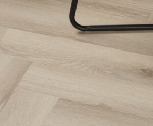 Visgraat Klik pvc Beige Oak