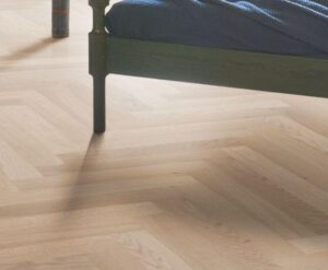 Houten Visgraat vloer Noestarm Onbehandeld