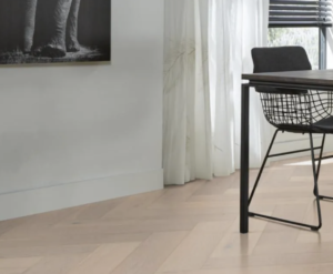 Houten visgraat vloer Floorlife Beverly Hills 4102 Wit Geolied