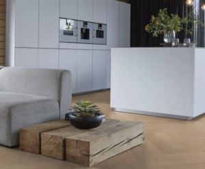 Houten visgraat vloer Floorlife Van Nuys 4800 Onbehandeld