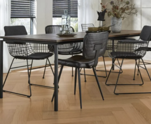 Houten visgraat vloer Floorlife Van Nuys 4801 Naturel Geolied
