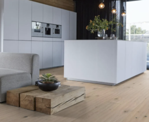 Houten vloer Floorlife Firenze 1612 Handgeschraapt White Cream