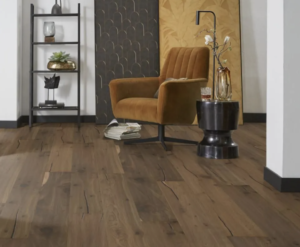 Houten vloer Floorlife Sienna 1917 Handgeschraapt Burnt Umber