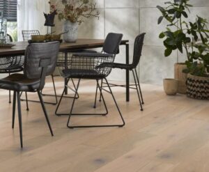 Houten vloer Floorlife South Park 4012 Handgeschraapt Gerookt White Wash Extra Rustiek