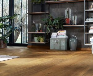 Houten vloer uit Europa Rustiek Royl Blank 18cm breed