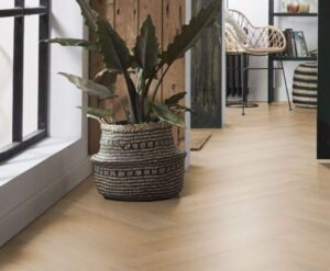 Klik PVC visgraat Ambiant Spigato Vivero 2825 Dark Oak