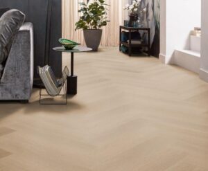 Lijm PVC visgraat Ambiant Spigato Estino 1611 Dark Oak