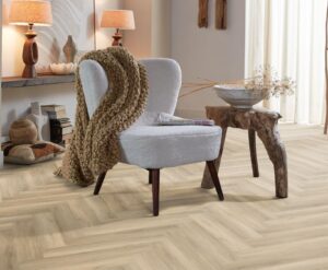 Lijm PVC visgraat Ambiant Spigato Estino 1613 beige