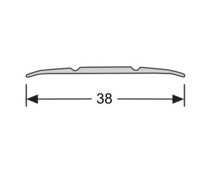 Bijpassende Dilatatieprofiel zelfklevend 38 mm maten